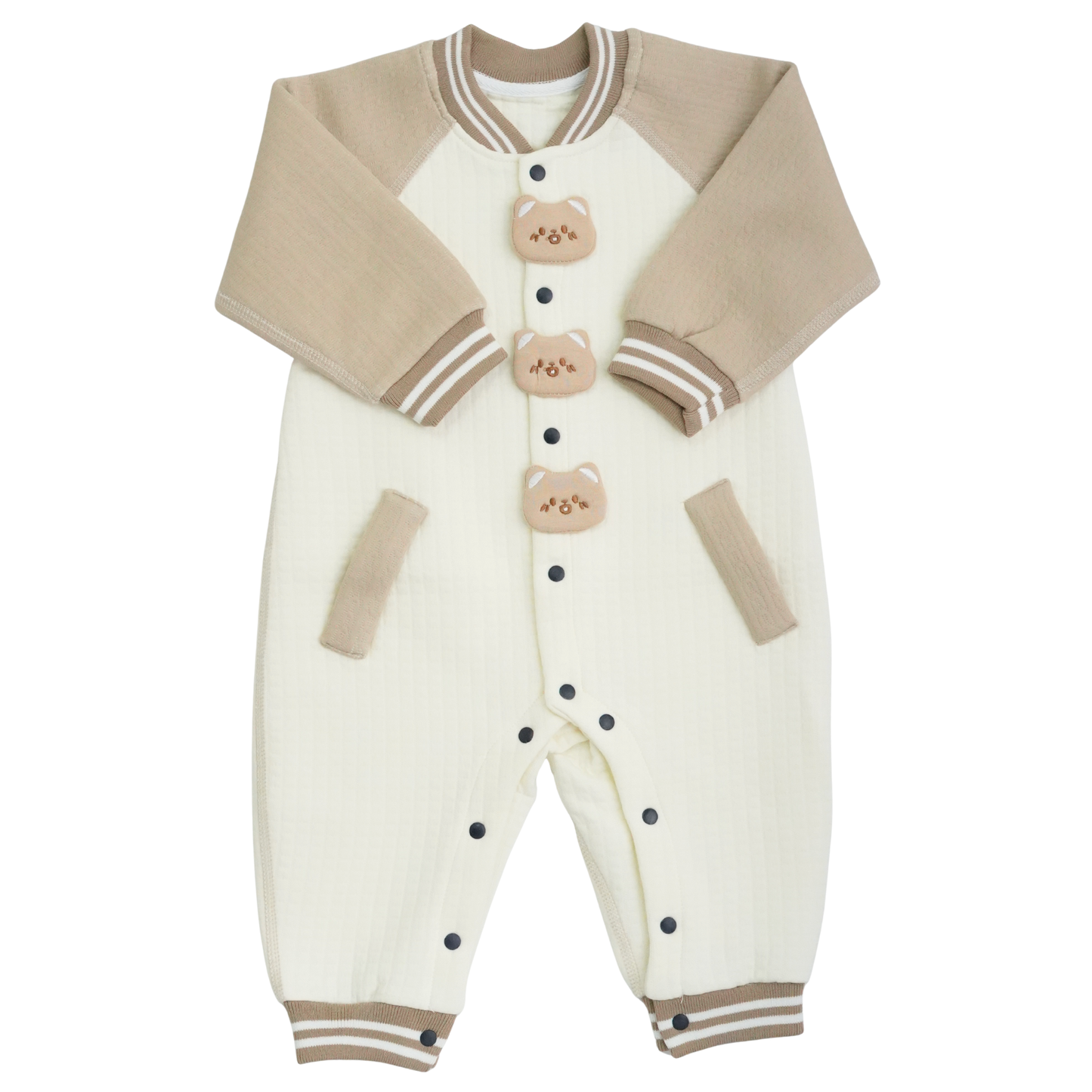 BOY QUILTED ROMPER