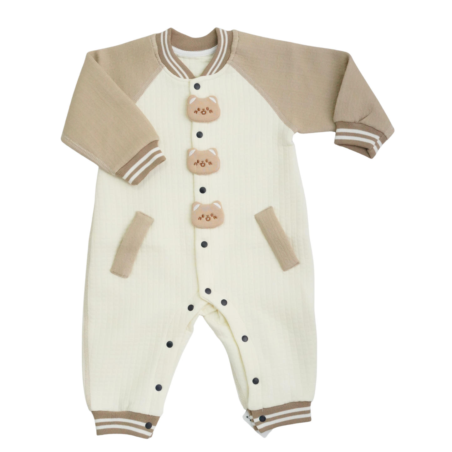 BOY QUILTED ROMPER