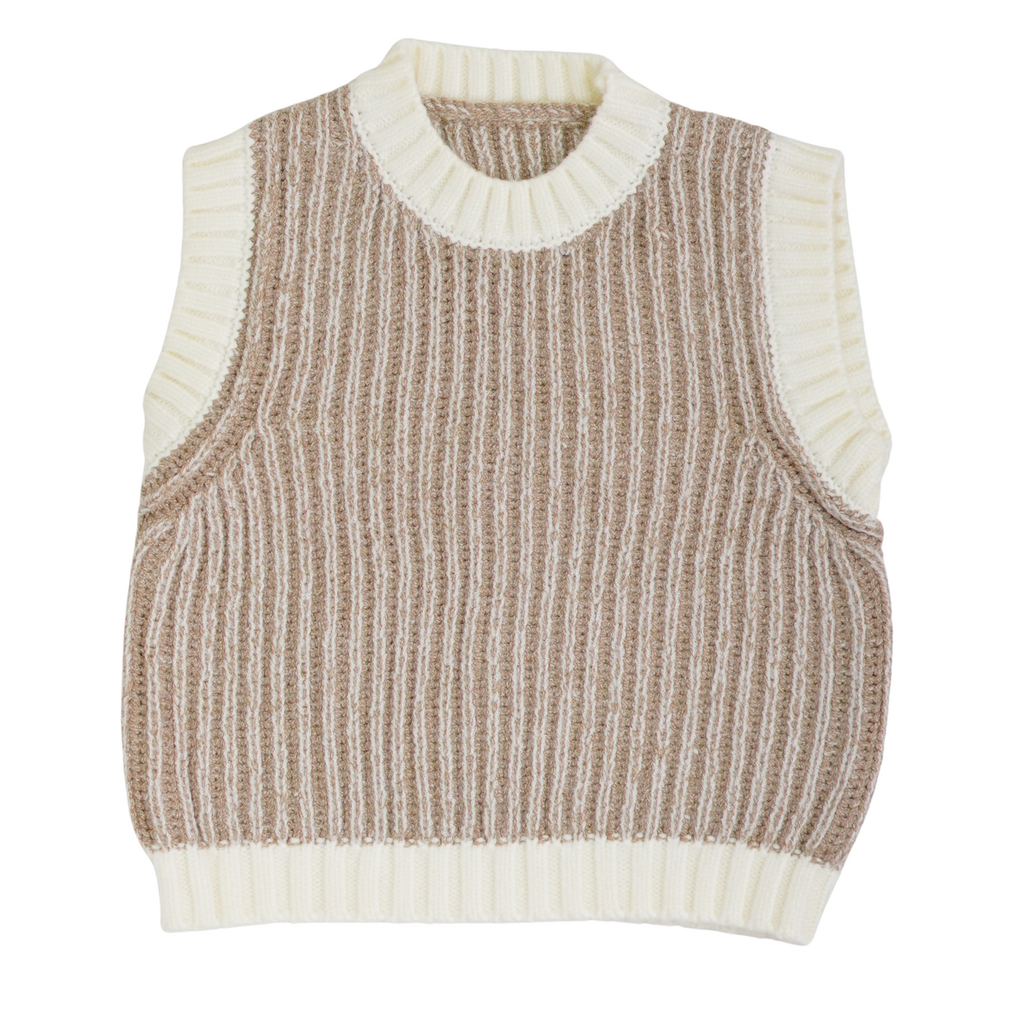 SLEEVELESS BOY SWEATER