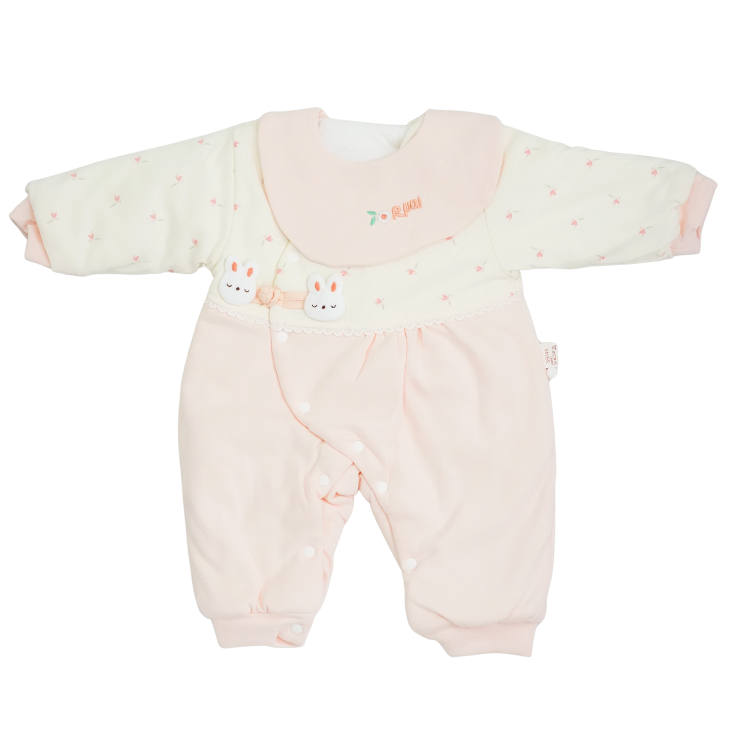 GIRLS QUILTED ROMPER