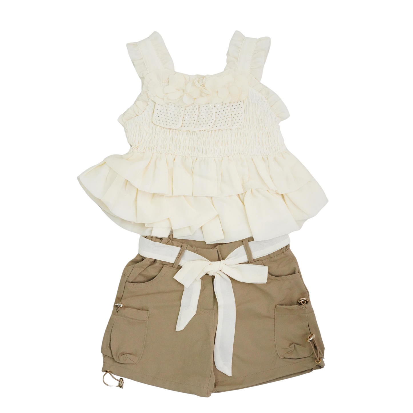 GIRL'S CAPRI SUIT