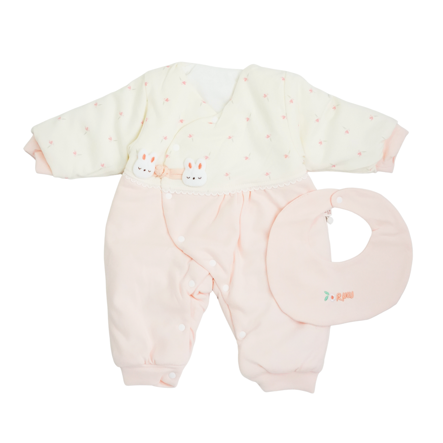 GIRLS QUILTED ROMPER