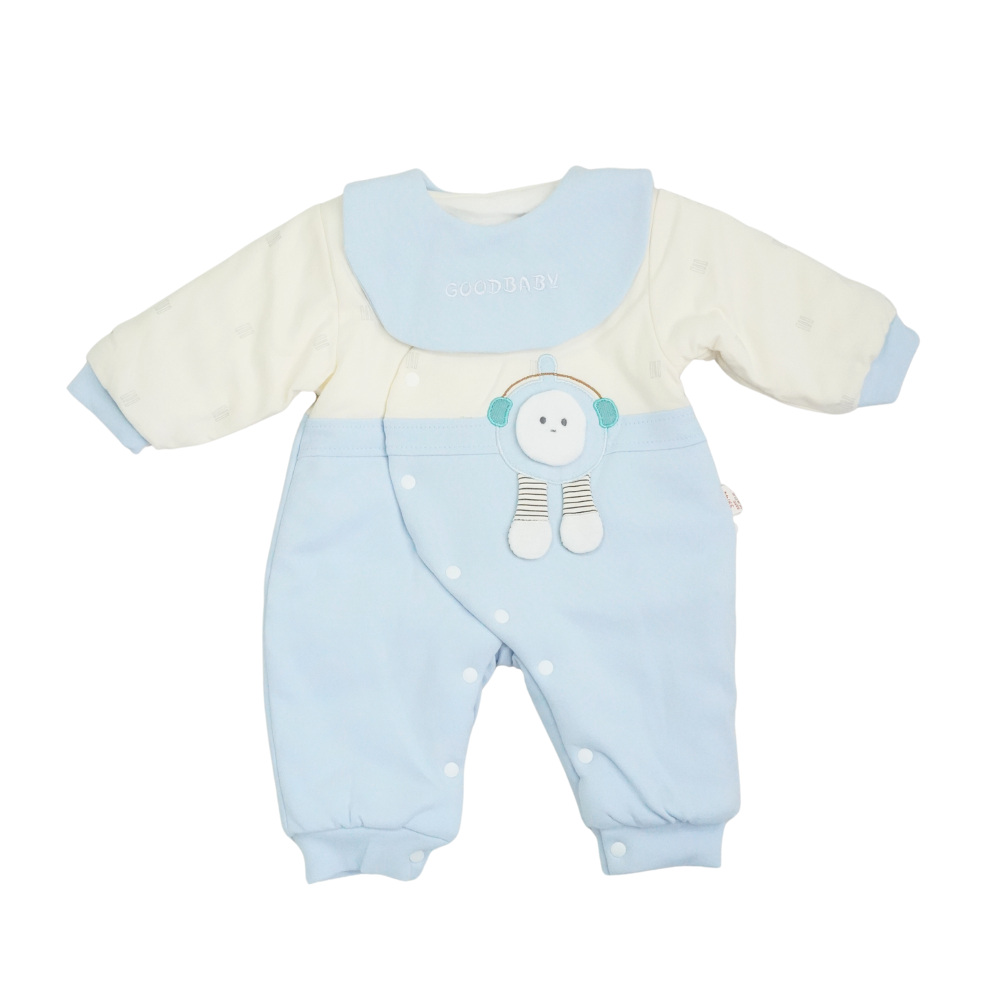 BOY QUILTED ROMPER
