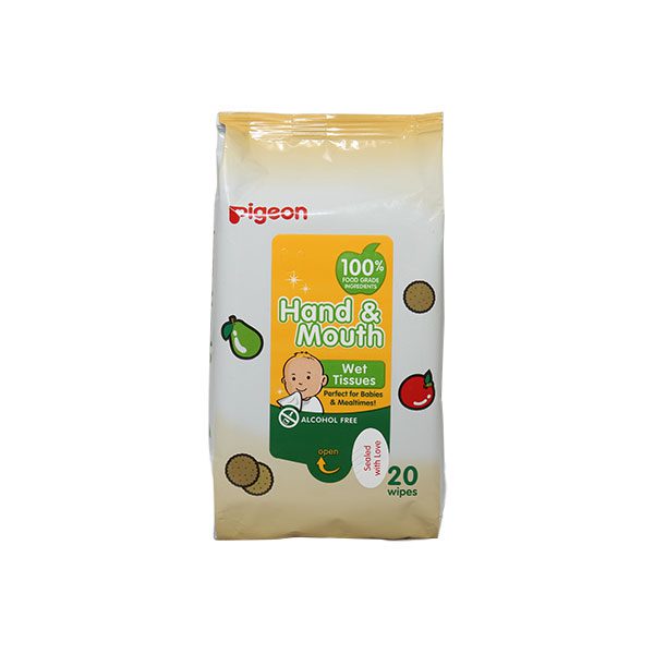 Hand & Mouth Wet Tissue, 20S