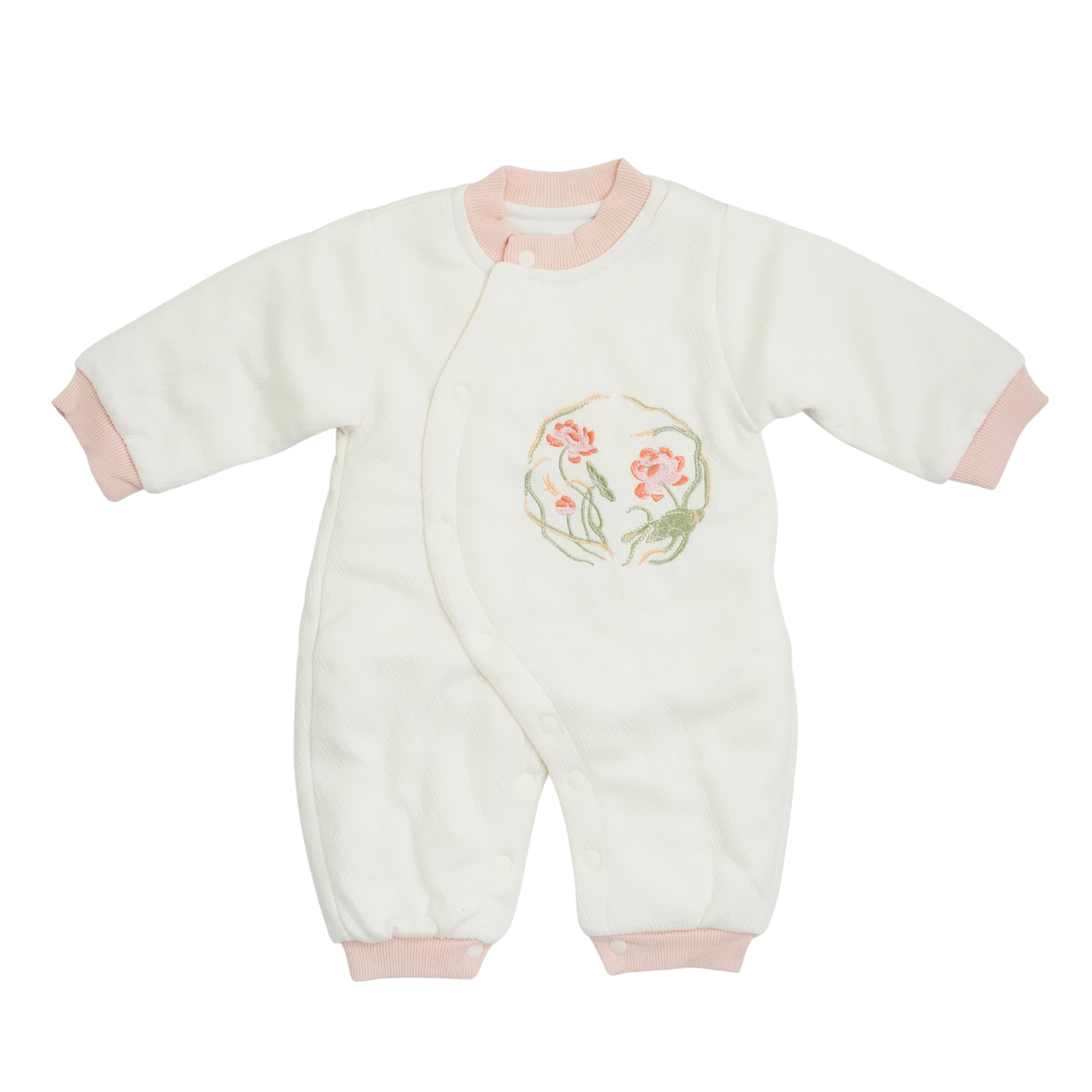 GIRLS QUILTED ROMPER