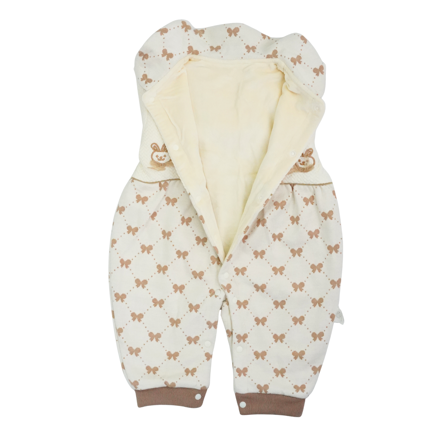 GIRLS QUILTED ROMPER