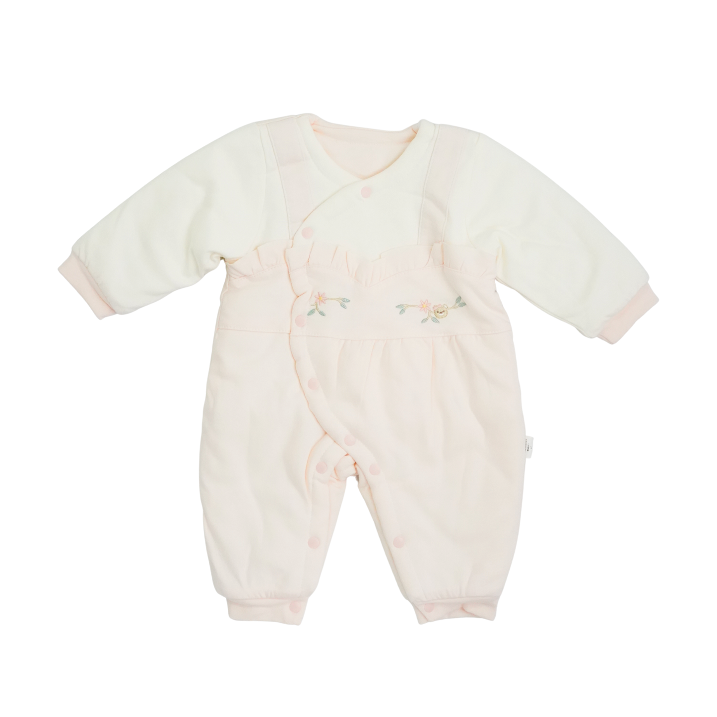 GIRLS QUILTED ROMPER