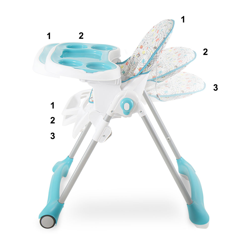 BABY HIGH CHAIR BLUE