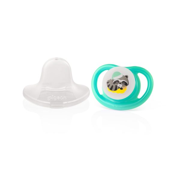MINI LIGHT PACIFIER (L) UNISEX-RACCOON