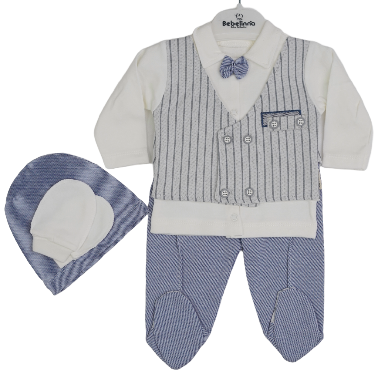 Newborn Gift Set Set PK-5 Blue Stripe