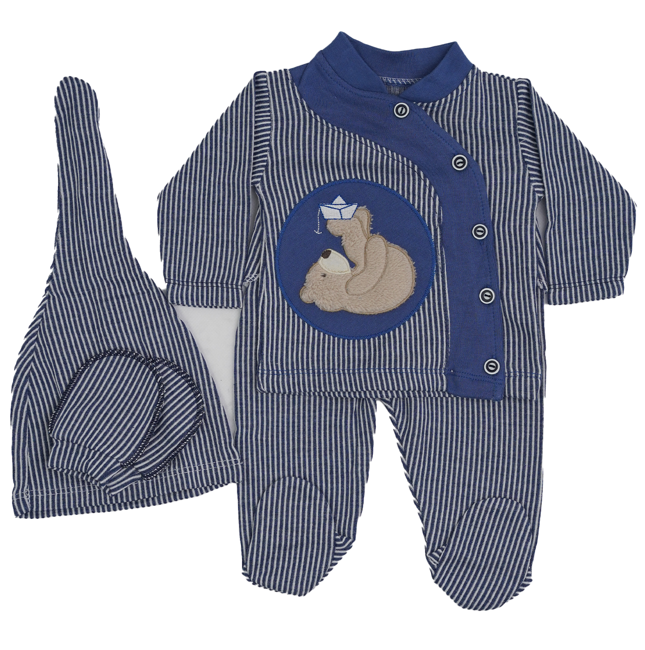Newborn Gift Set Set PK-5 Blue Stripe