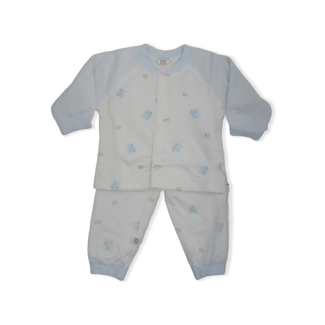 QUILTED PAJAMA SUIT