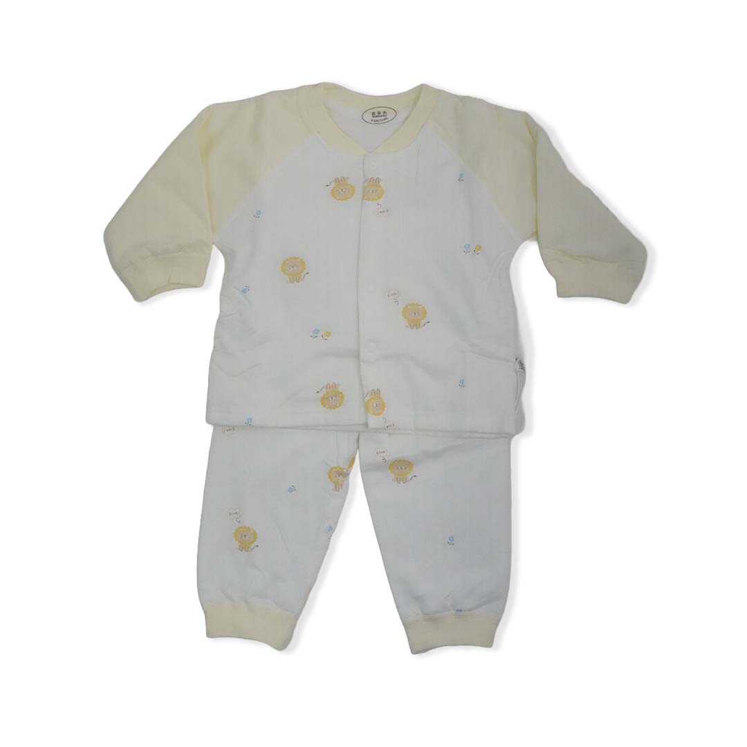 QUILTED PAJAMA SUIT