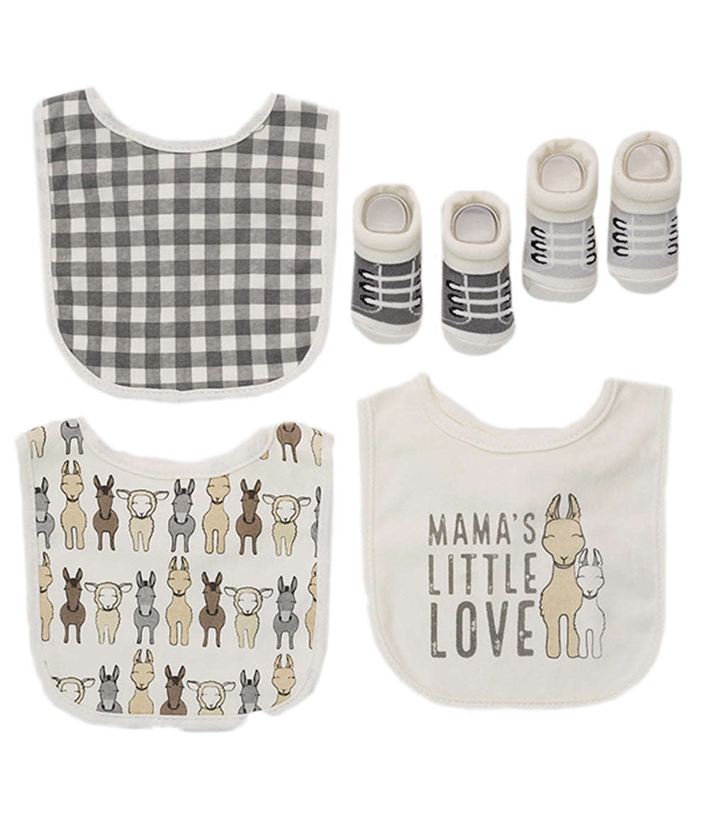 Bibs & Booties Set PK-4