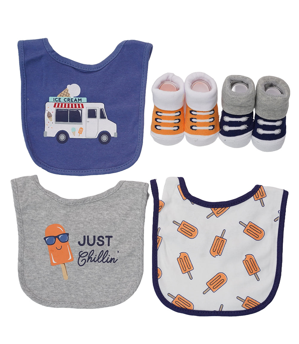 BIBS Pack-3 & BOOTIES Pack-2