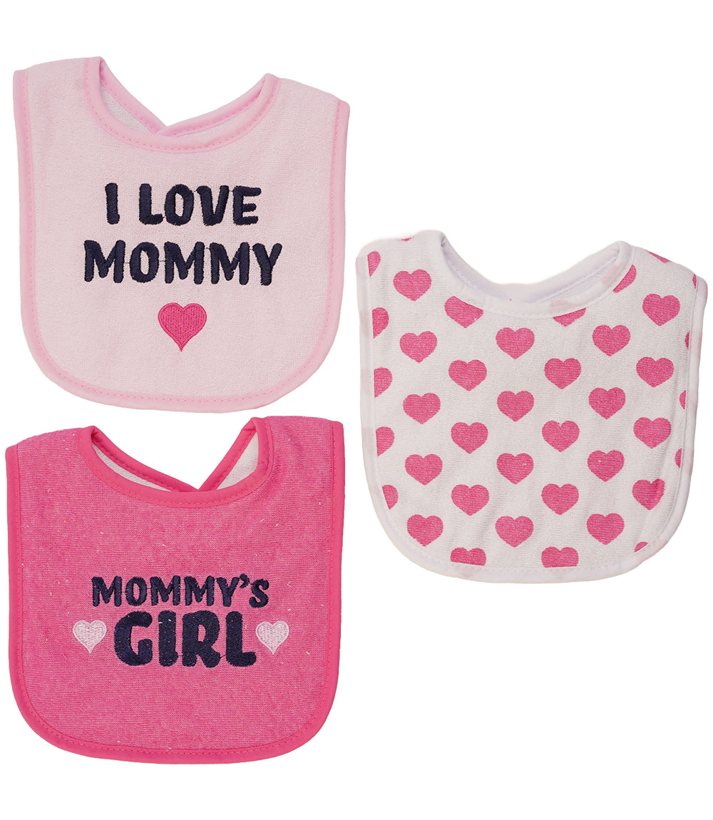 BIBS PACK OF 3 MULTI-COLOR