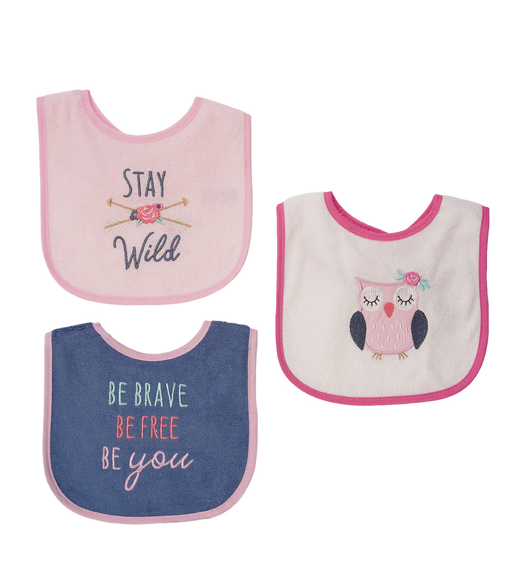 BIBS PACK OF 3 MULTI-COLOR