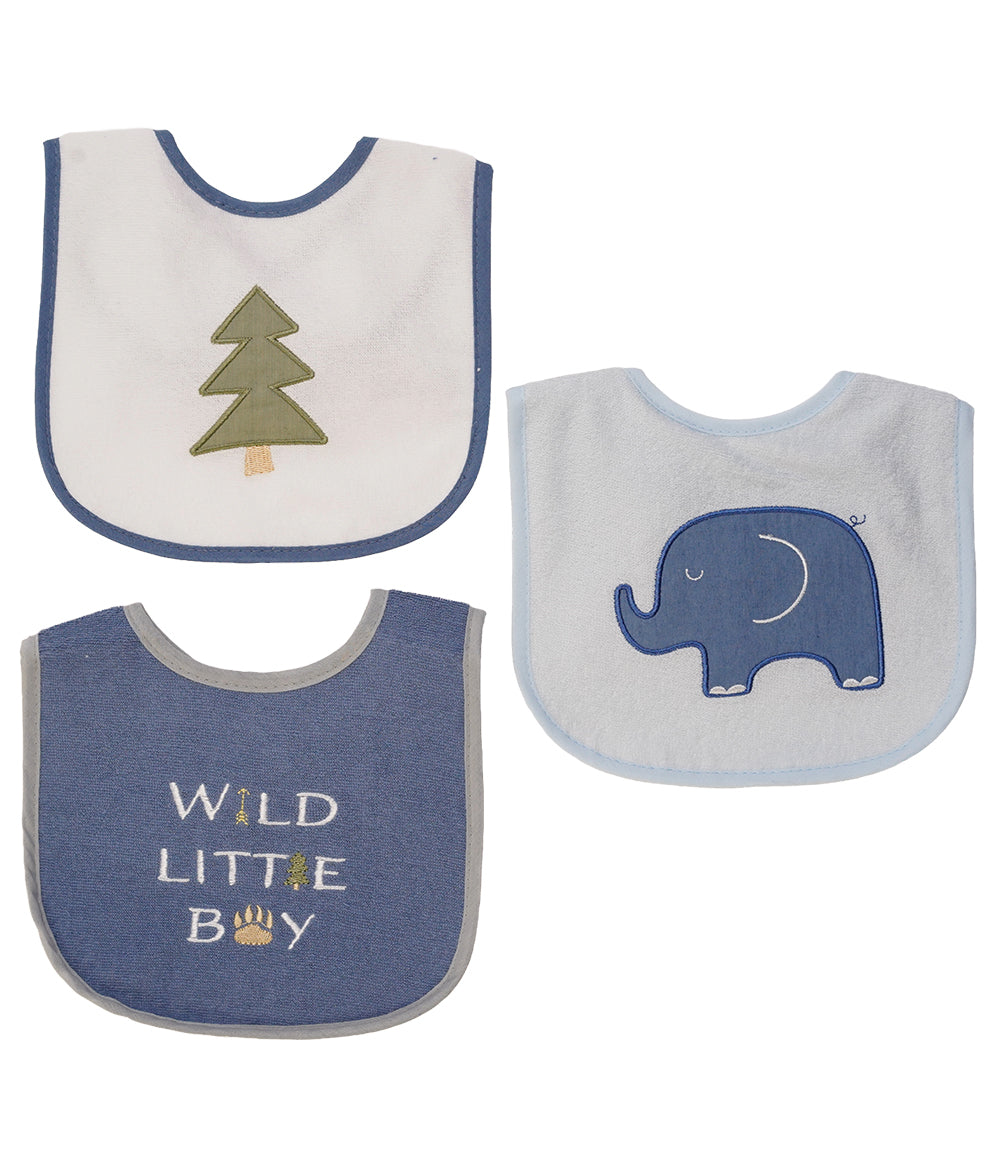 BIBS PACK OF 3 MULTI-COLOR