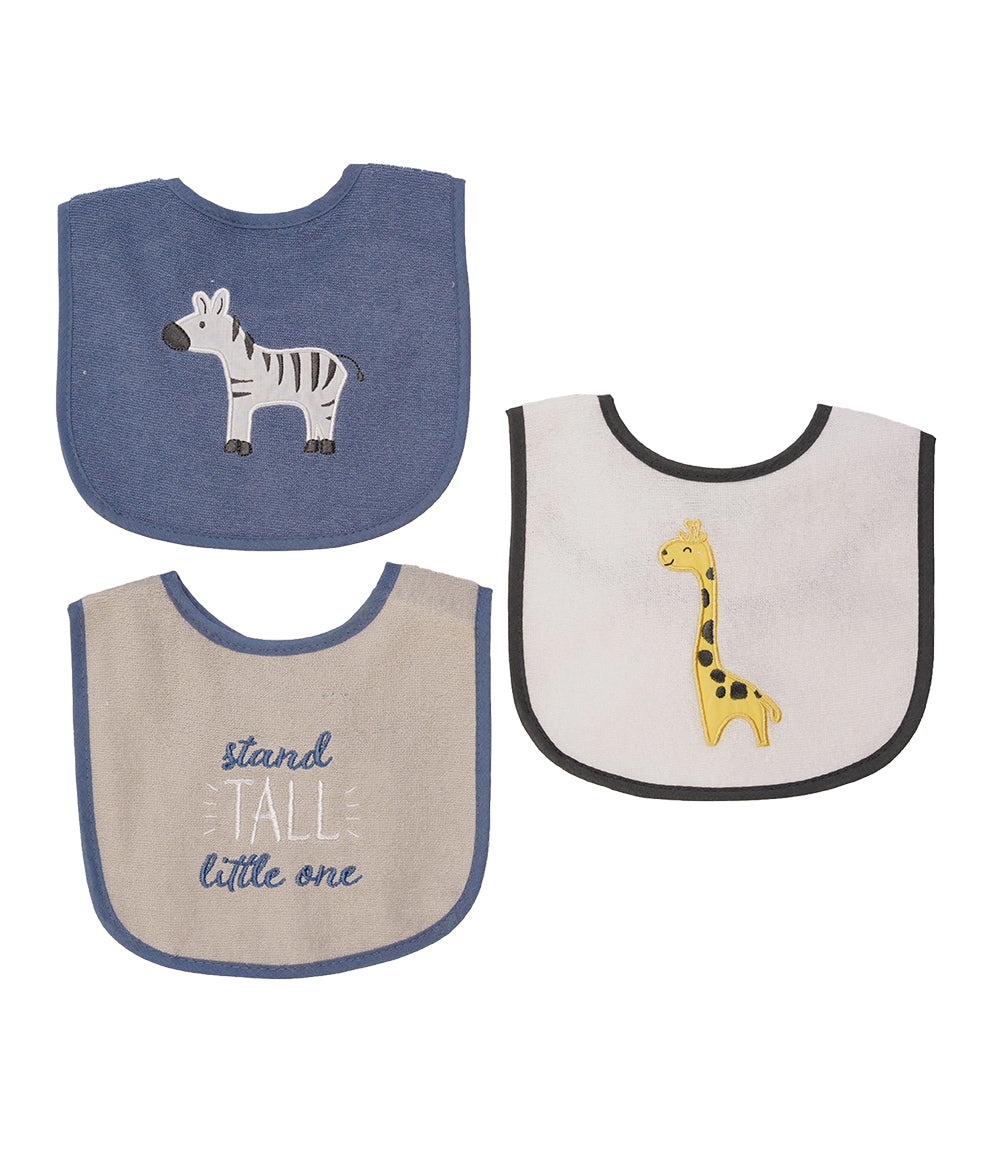 BIBS PACK OF 3 MULTI-COLOR