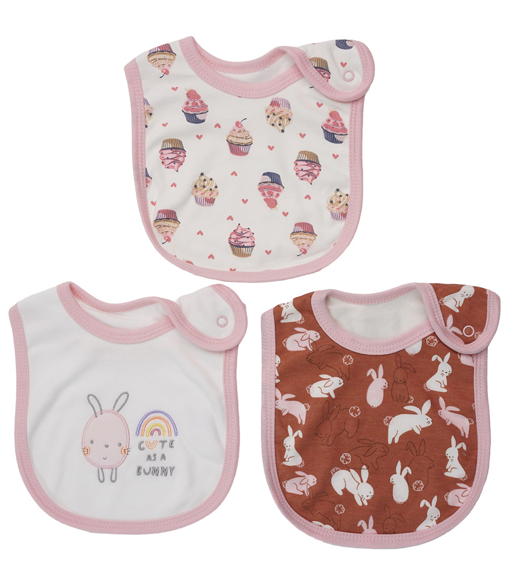 BIBS PACK OF 3 MULTI-COLOR