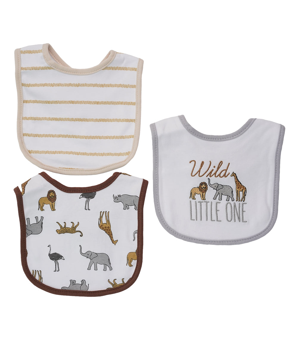 BIBS PACK OF 3 MULTI-COLOR