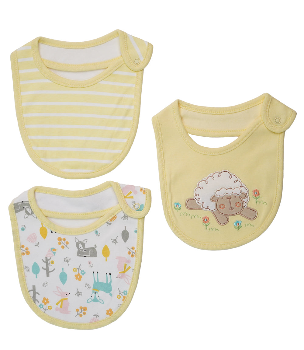 BIBS PACK OF 3 MULTI-COLOR
