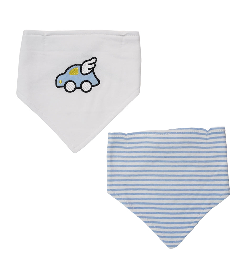 BANDANA BIBS Boys PACK OF 2