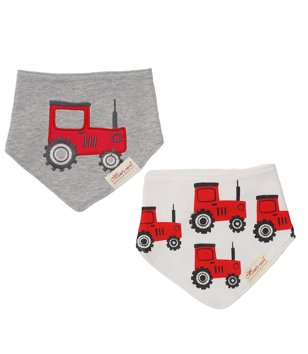 BANDANA BIBS GIRL PACK OF 2