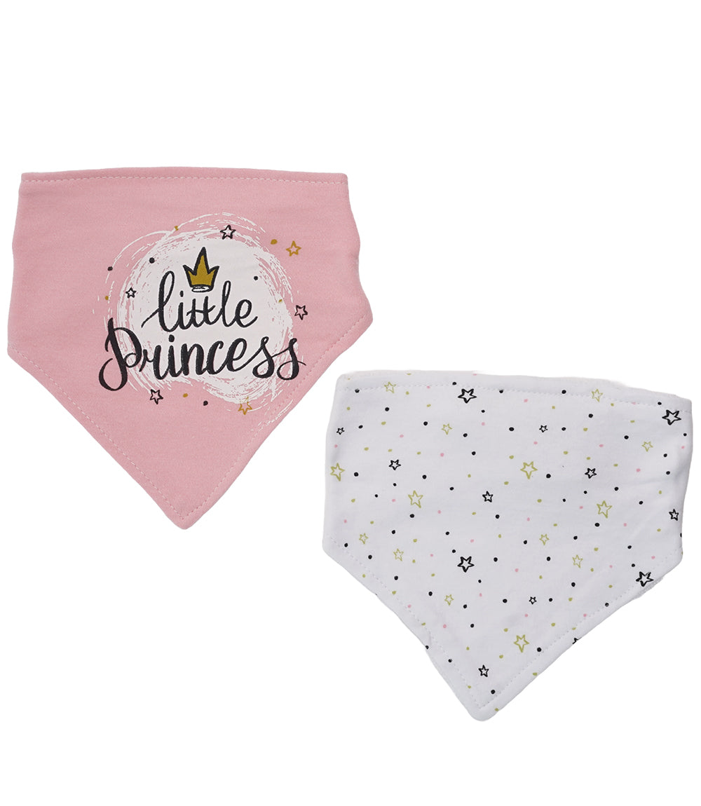 BANDANA BIBS GIRL PACK OF 2