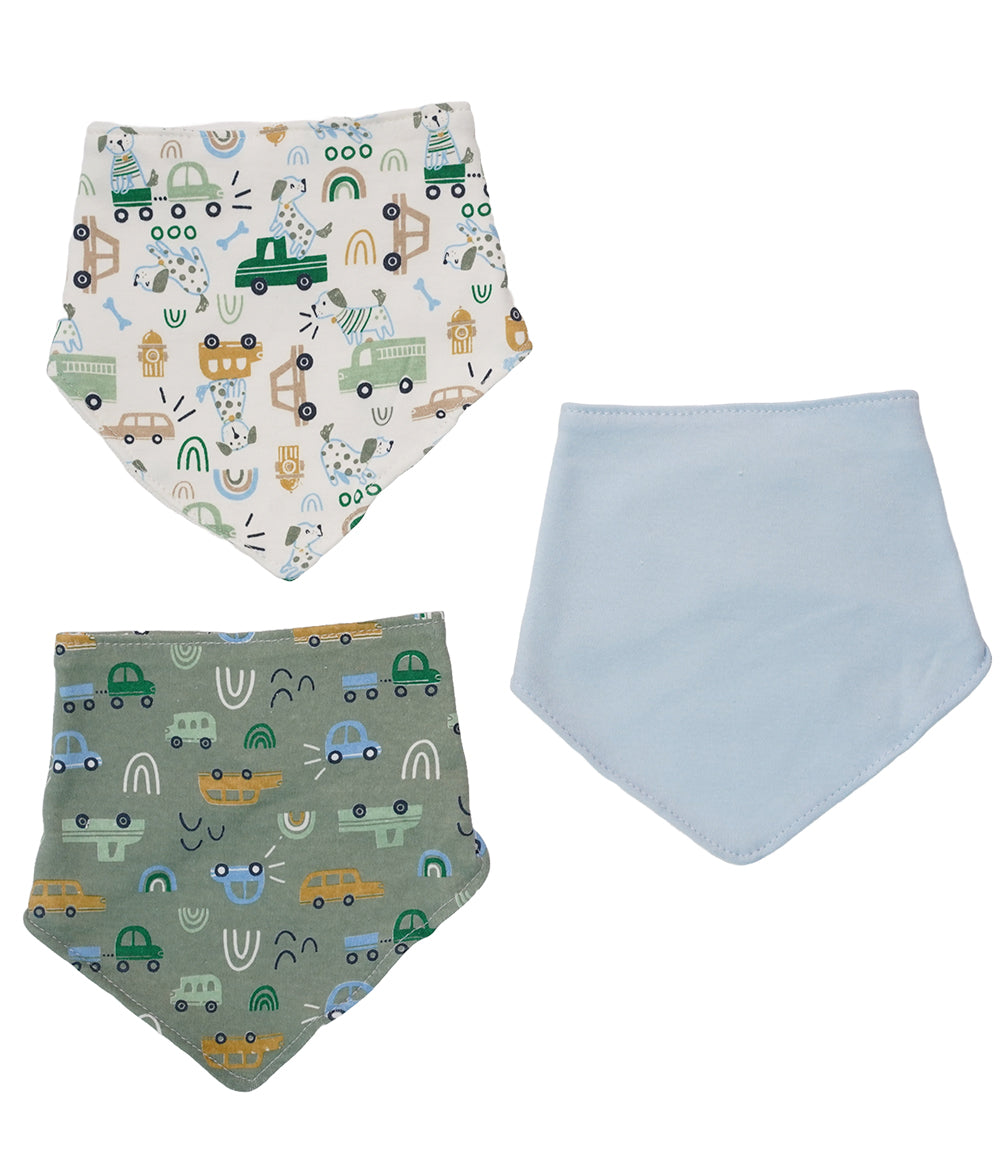 BANDANA BIBS GIRL PACK OF 3