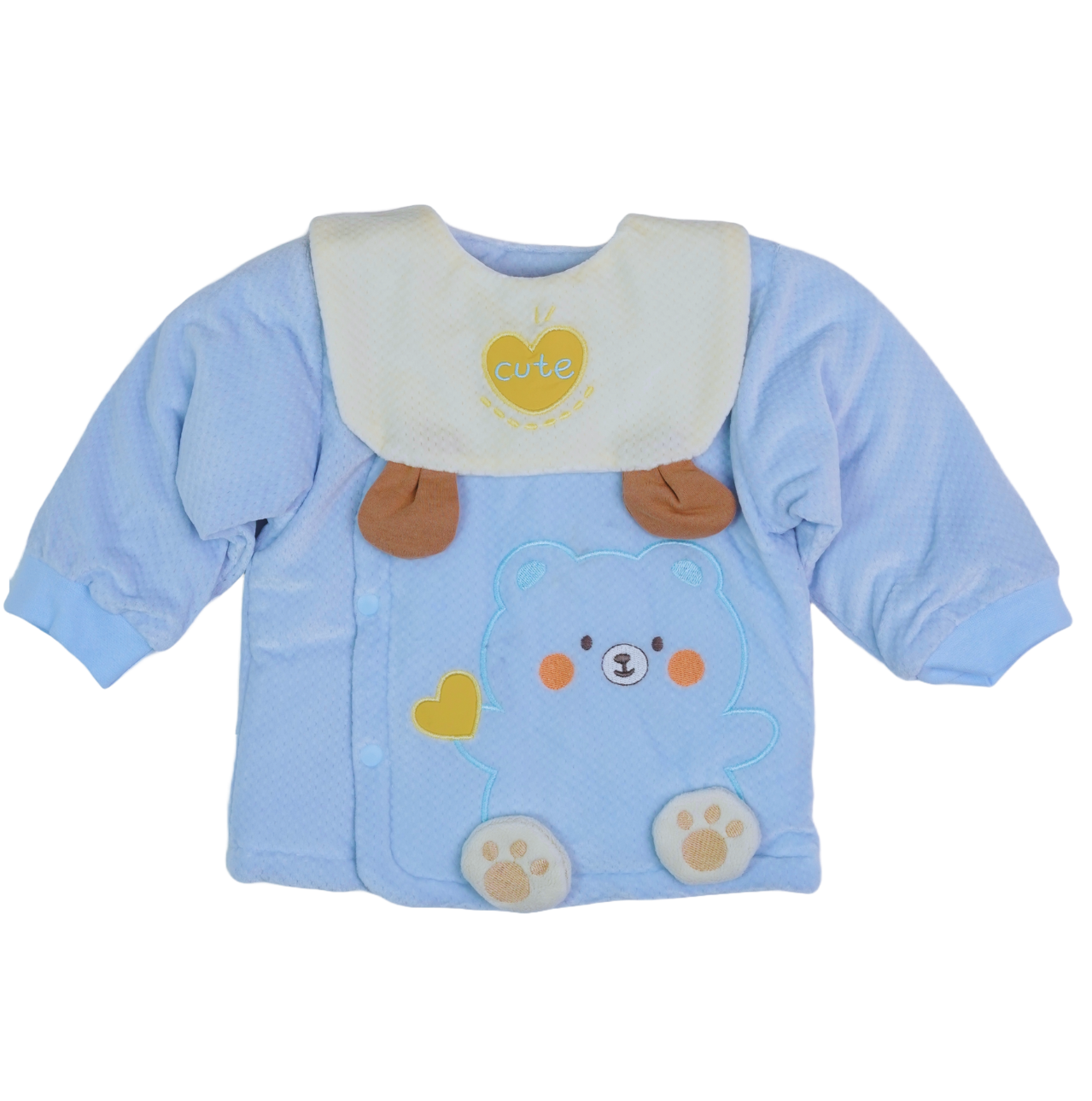 QUILTED PAJAMA SUIT