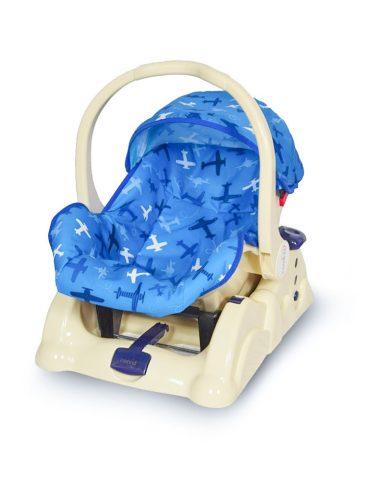 Tinnies Baby Carry Cot W/ Rocking Blue