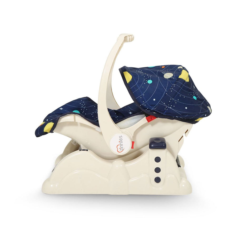 Carry Cot W/ Rocking Blue Space