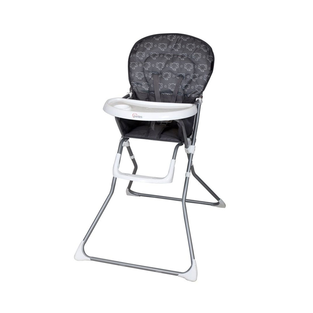 Tinnies Baby High Chair Grey