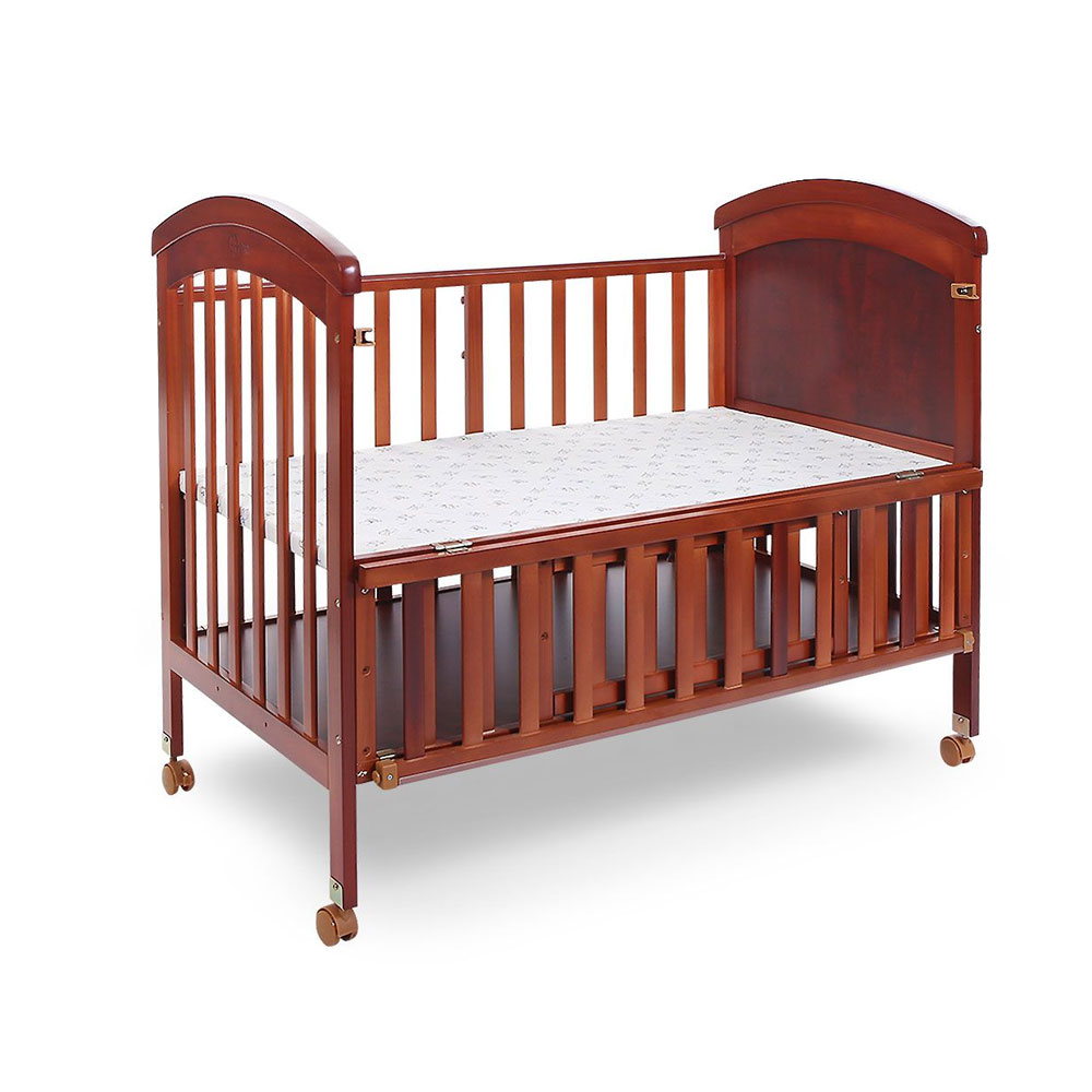 Tinnies Wooden Cot Brown