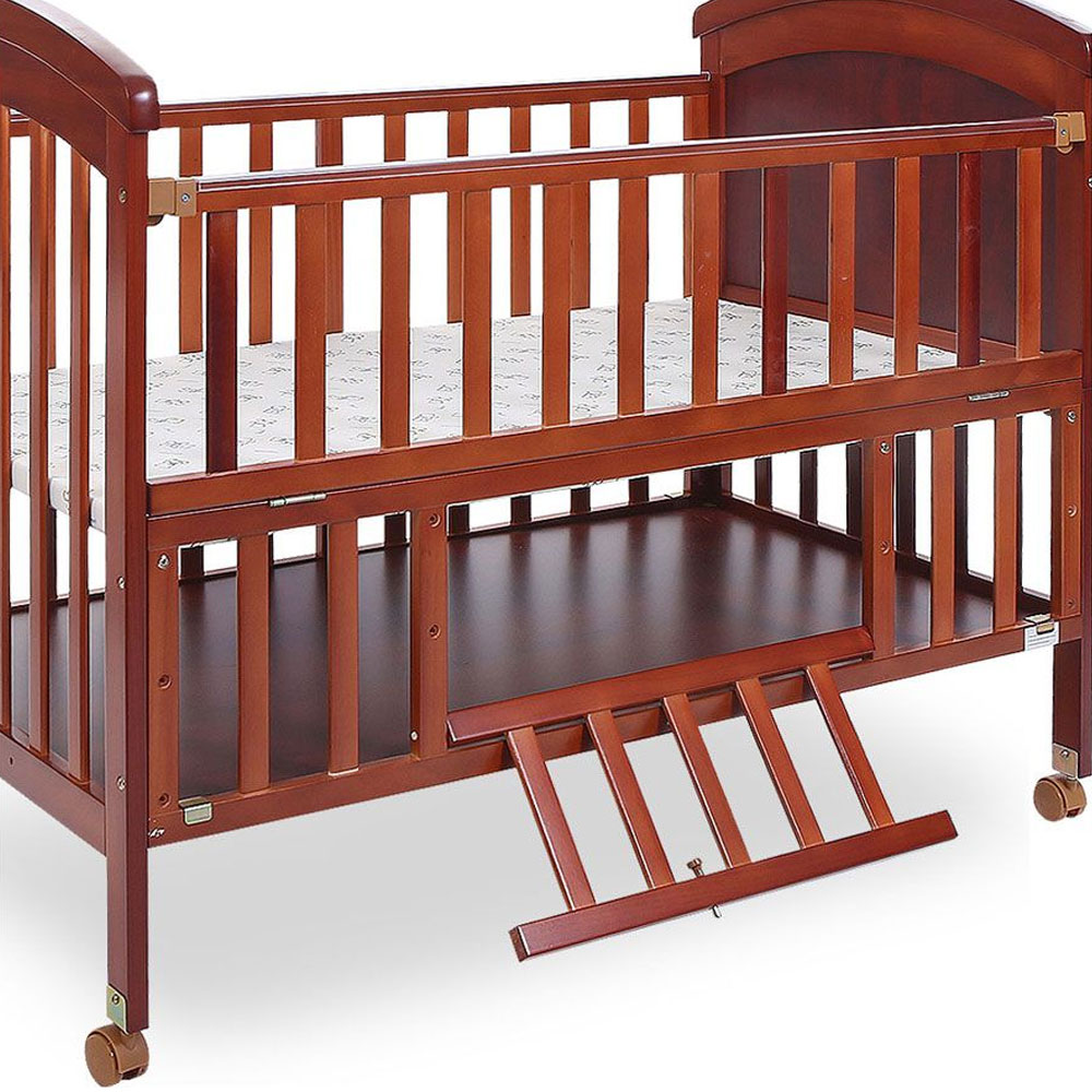 Tinnies Wooden Cot Brown