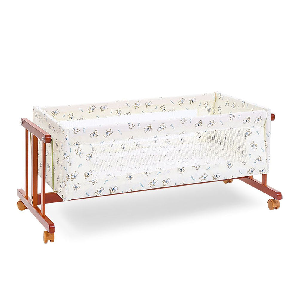 Tinnies Wooden Cot Brown