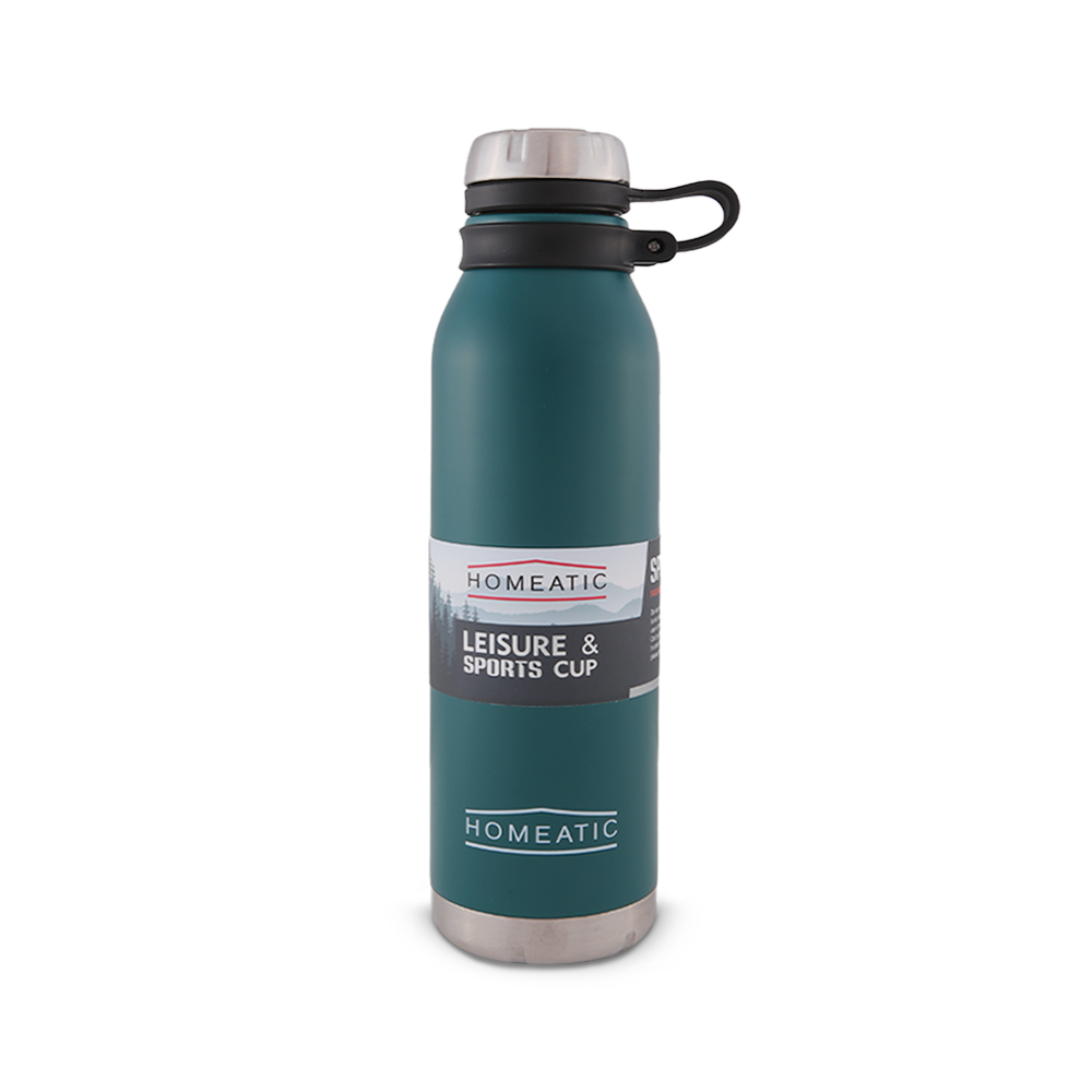 STEEL WATER BOTTLE 750 ML DARK GREEN