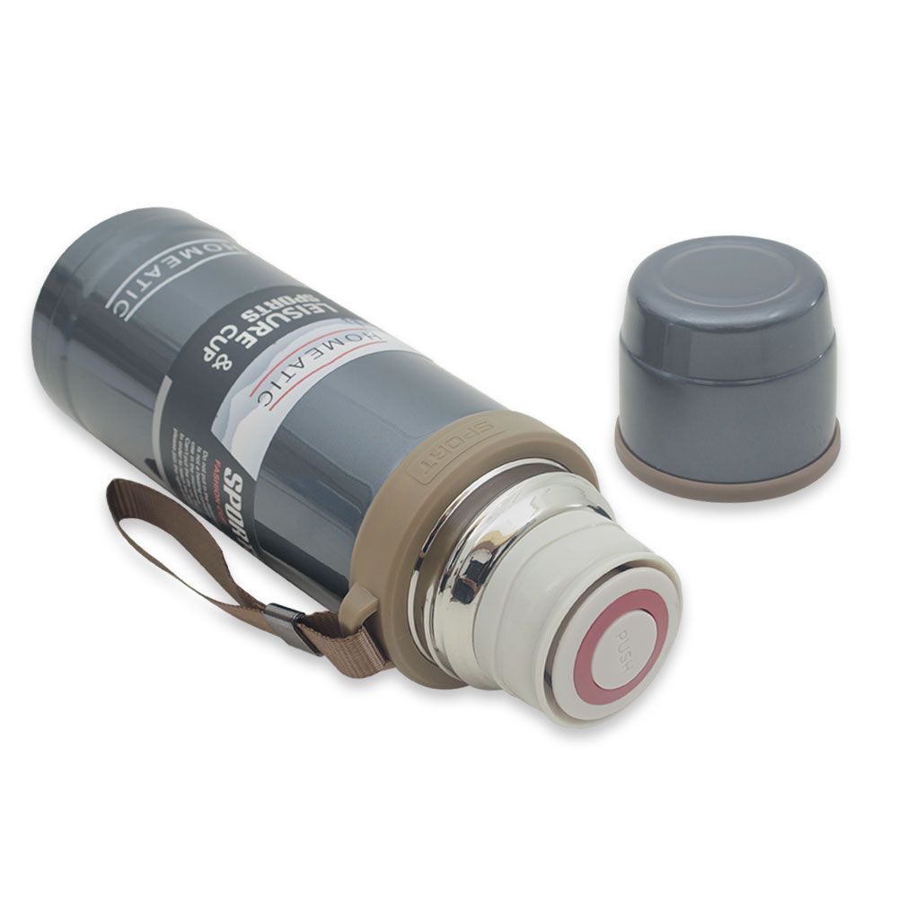 STEEL WATER BOTTLE 600 ML BLUE