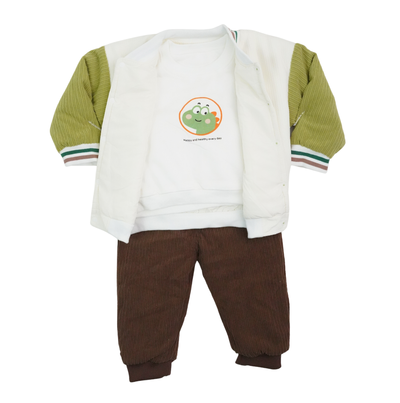 QUILTED JACKET PAJAMA SUIT