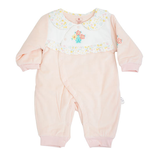 GIRLS QUILTED ROMPER