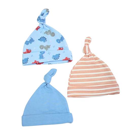 Baby Caps Set PK-3 Dinosaur