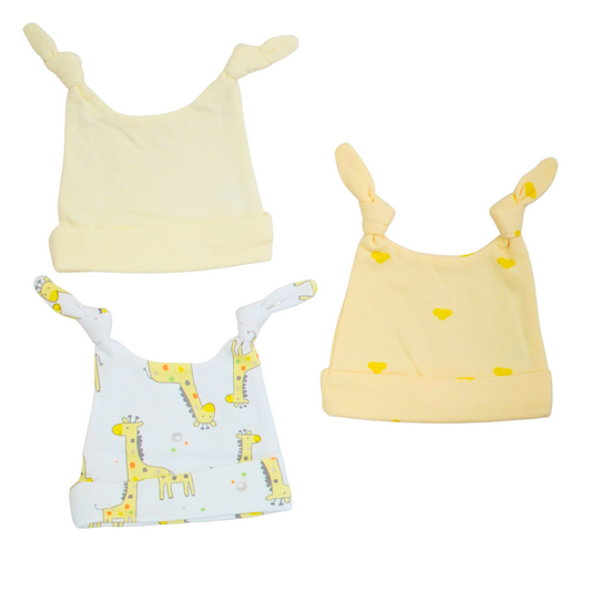 Baby Caps Set PK-3 Giraffe