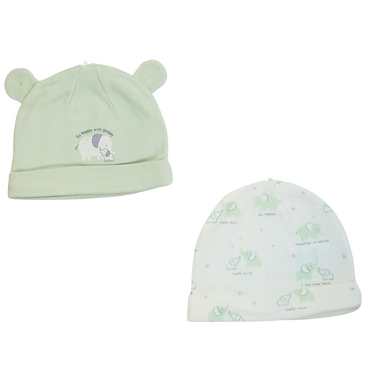 Baby Caps Set PK-2 Elephant Baby