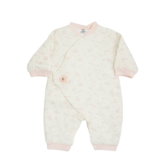 GIRLS QUILTED ROMPER