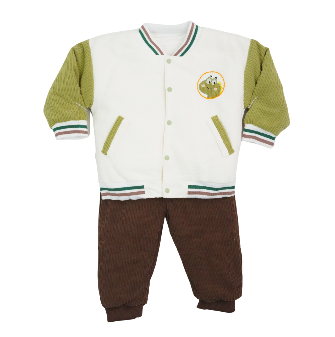 QUILTED JACKET PAJAMA SUIT