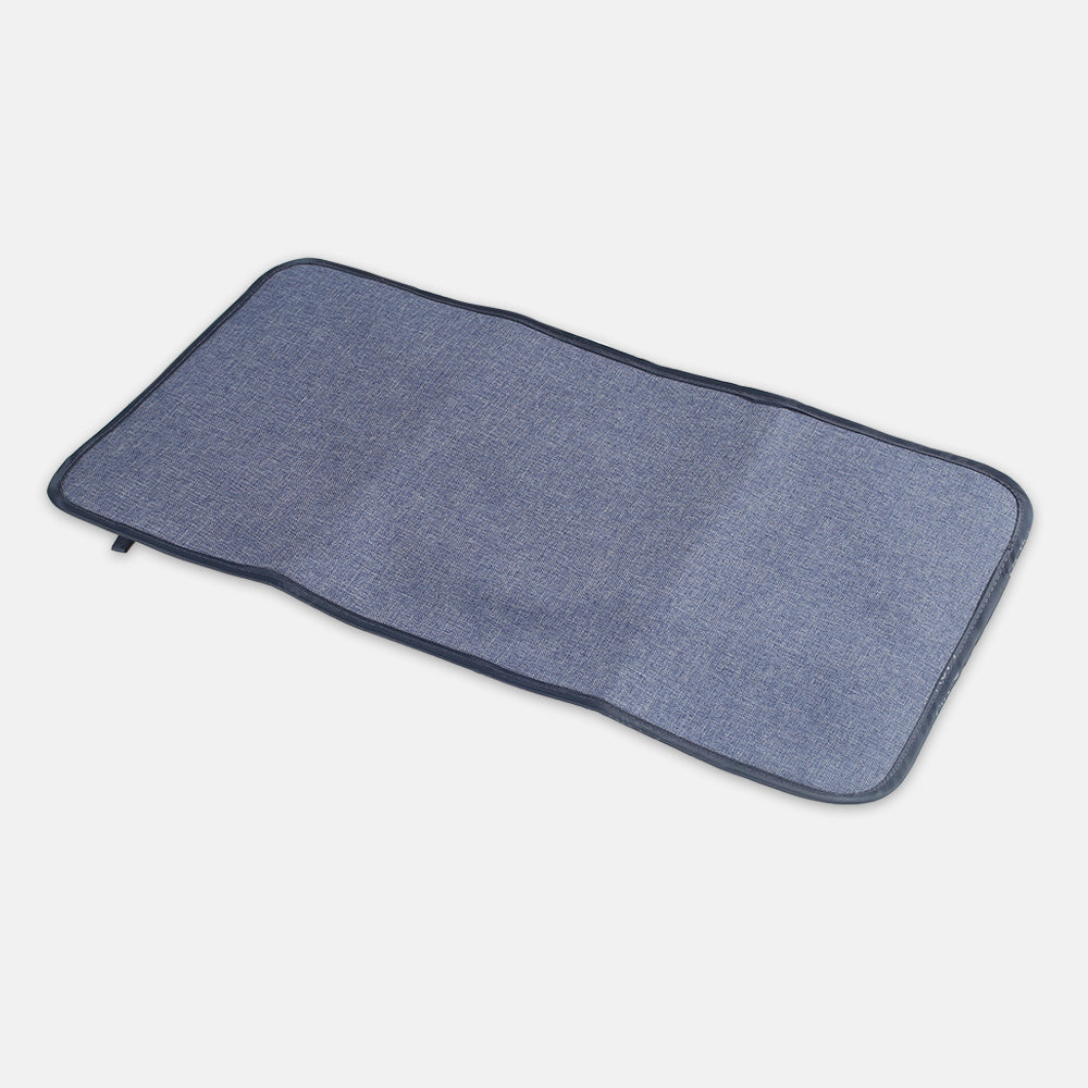 BABY DIAPER BAG PACK MINIMAL TEXTURED BLUE