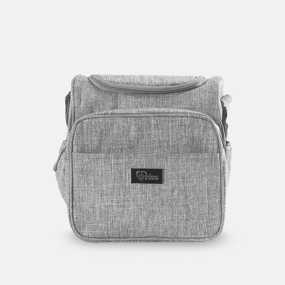 BABY DIAPER BAG (S) GREY