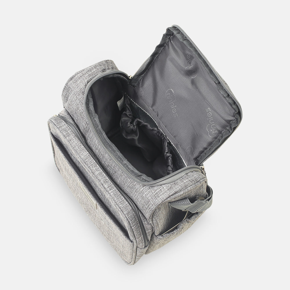 BABY DIAPER BAG (S) GREY