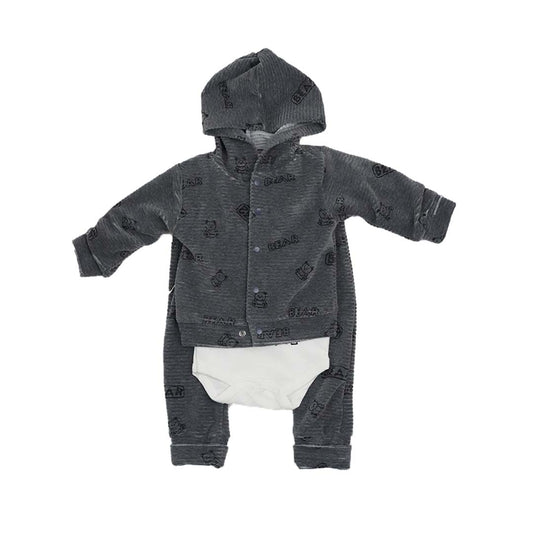 VELOUR JACKET SUIT